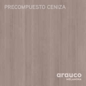 Melamina ARAUCO PRECOMPUESTO CENIZA TEXTURIZADO