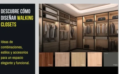 Ideas de diseño armonioso de Walking Closet