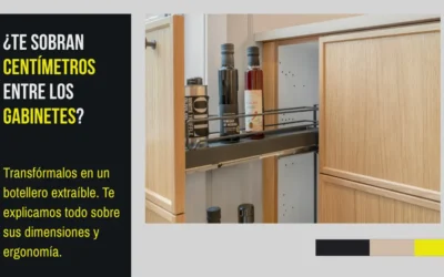 Detalles que hacen tu cocina especial: El Cajón Botellero y Especiero