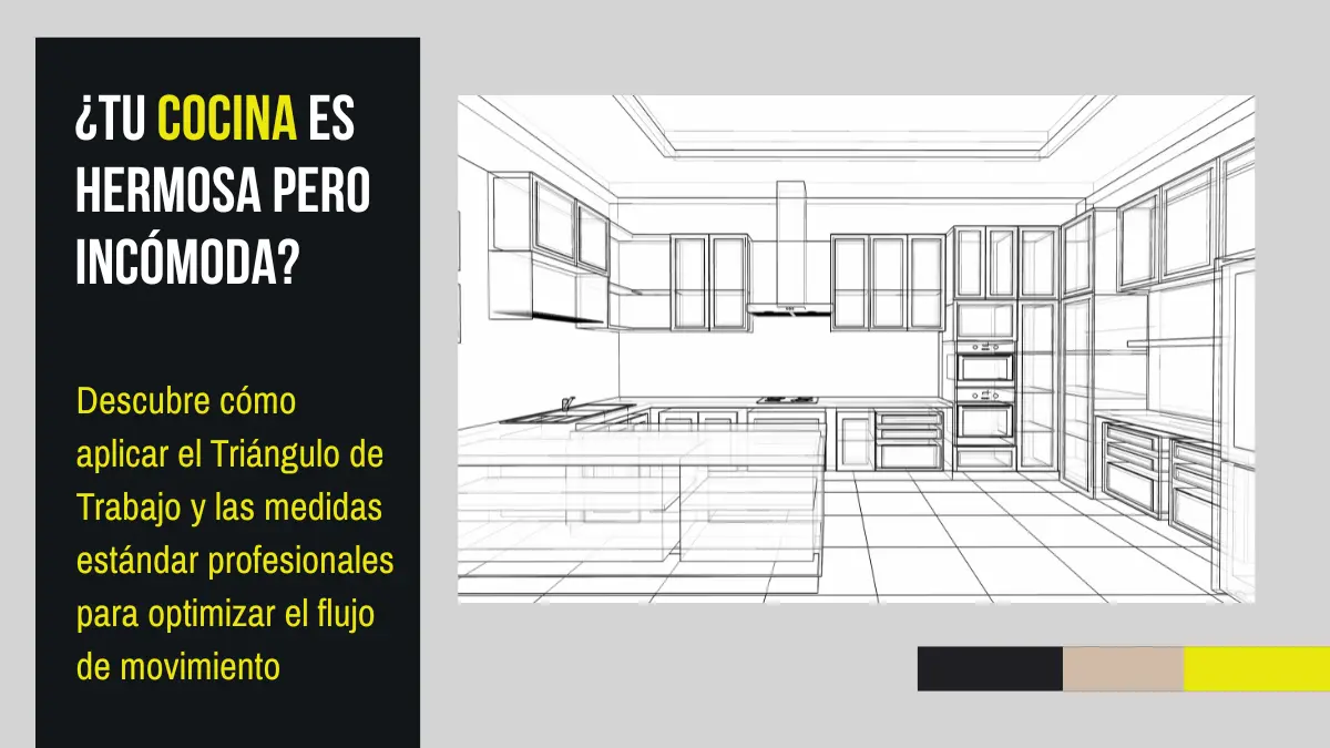 Ergonomía y Distribución en la Cocina: La Guía Profesional de Medidas y Estándares de Diseño