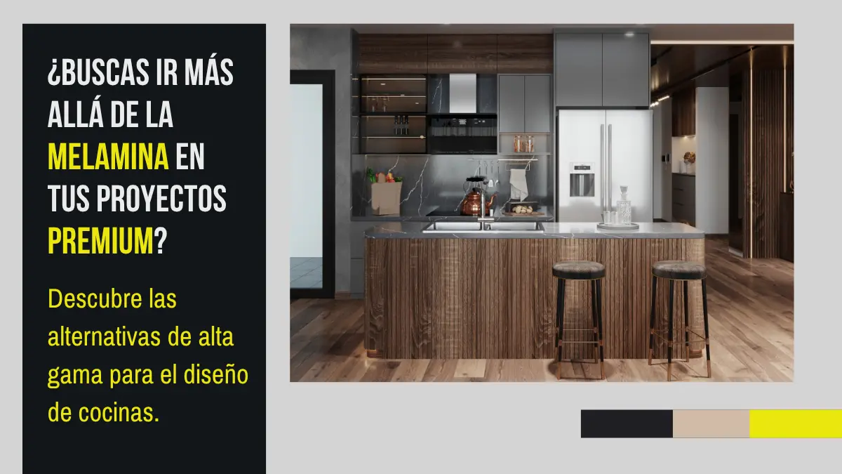 Más allá de la Melamina: Alternativas de Alta Gama para el Diseño de Cocinas