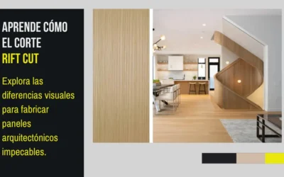 Paneles Planos y Corte «Rift Cut»: La Elegancia del Panel Arquitectónico (Millwork)