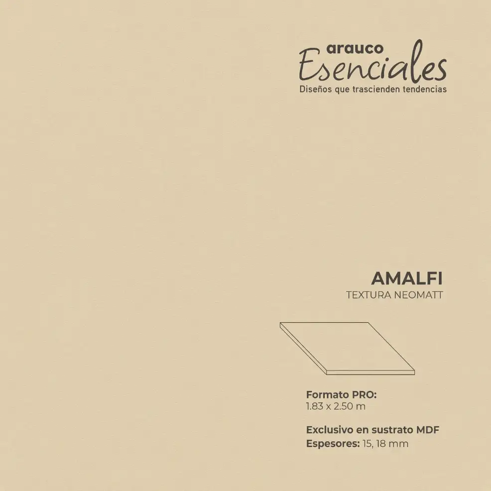 Melamina Arauco Esenciales – Amalfi